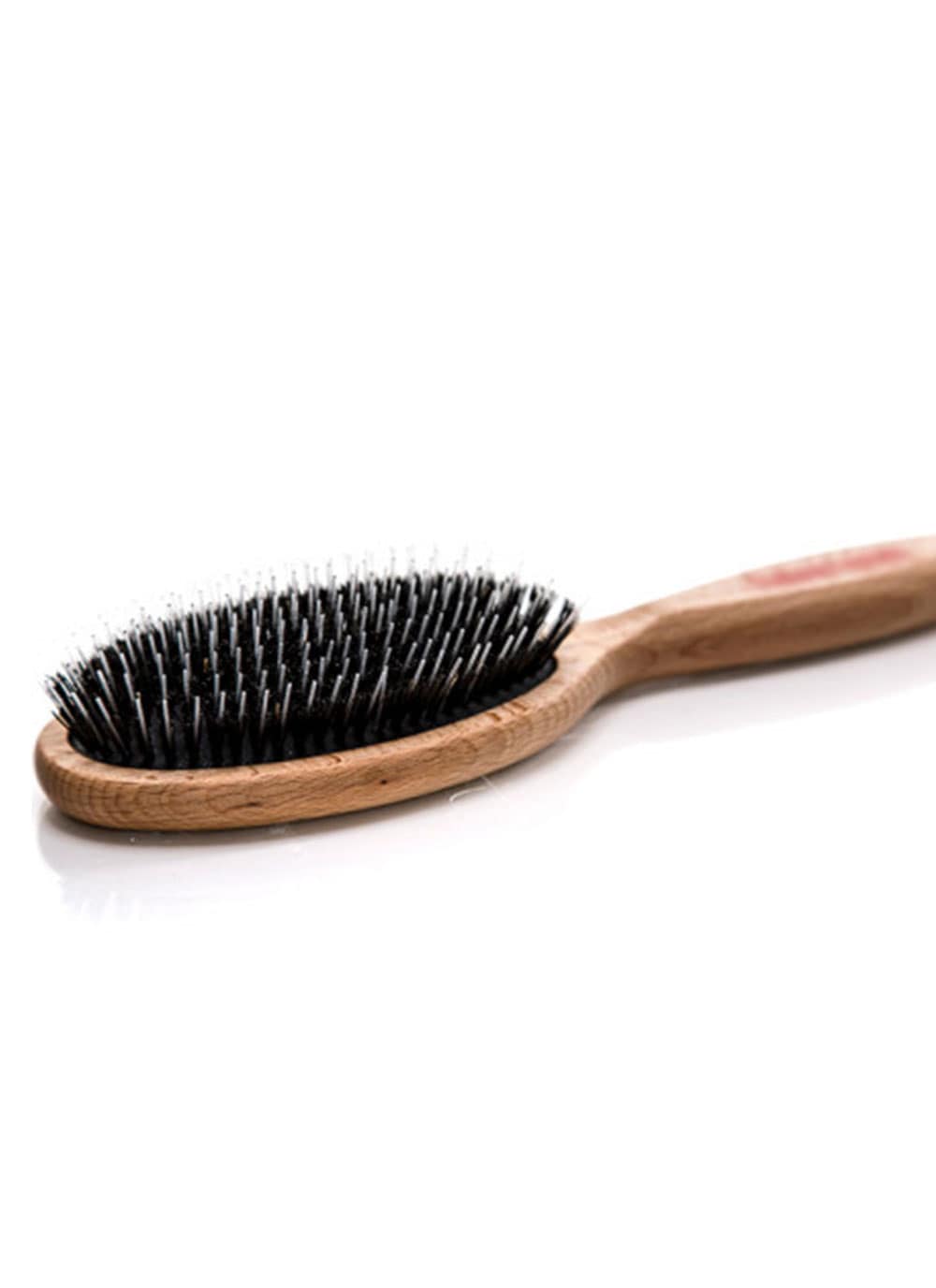 Fancy Hair Zubehör - Holzbürste für Echthaar